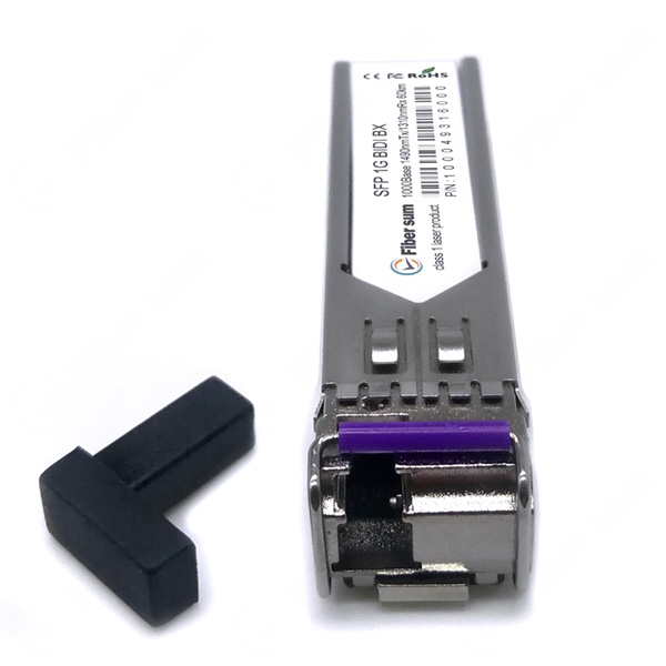 1000Base-BX BIDI 1490nmTx/1310nmRx 60KM LC SMF DOM SFP Optical Transceiver